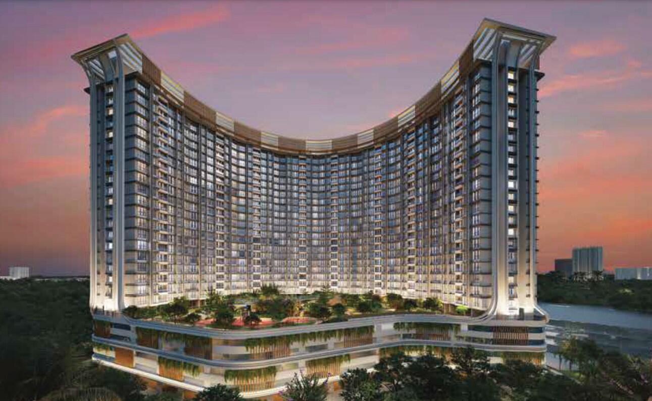 2 BHK + Extra Room 631 Sq.Ft. Apartment in Metro Satyam Queens Necklace
