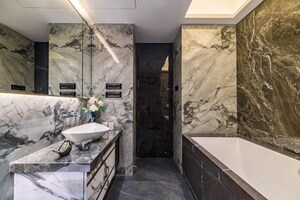 Attached Bathroom in 3 BHK Apartment at Lodha World View, Worli – for Sale