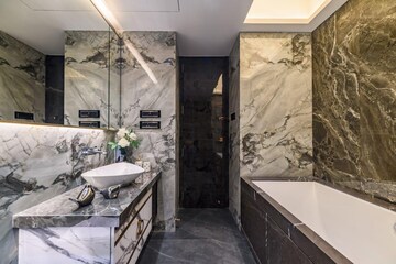 Attached Bathroom in 3 BHK Apartment at Lodha World View, Worli – for Sale