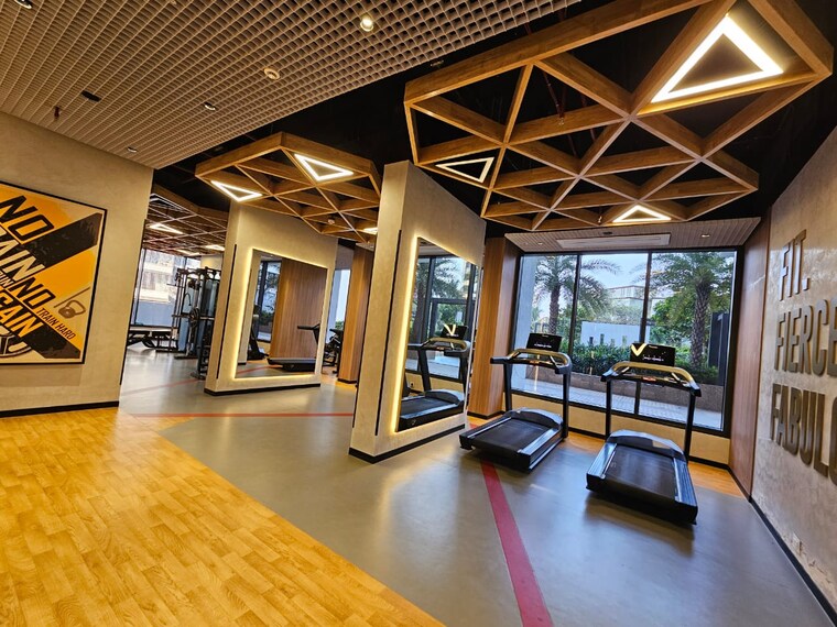 Gym, raj-infinia 3 Bedroom 1250 Sq.Ft. Apartment In Malad West Mumbai 9621695