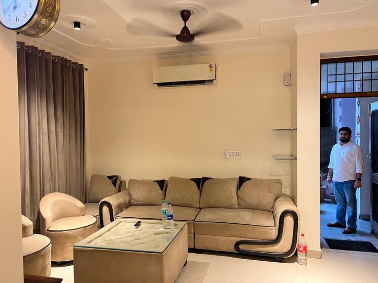 Living Room, penta-homes 2 Bedroom 1300 Sq.Ft. Apartment In Vip Road Zirakpur 9621699