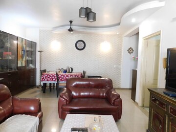 Living Room in 2.5 BHK Apartment at Prateek Grand City, Siddharth Vihar – for Rent