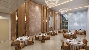 Living Room in 4 BHK Apartment at Sevoke Road – for Sale