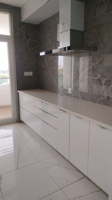 Kitchen in 3 BHK Apartment at Mantri Lithos, Thanisandra – for Rent