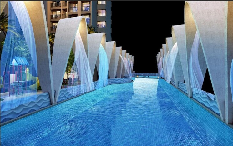 Swimming Pool, nova-10-elegance 3 Bedroom 1095 Sq.Ft. Apartment In Kharghar Sector 37 Navi Mumbai 9621876