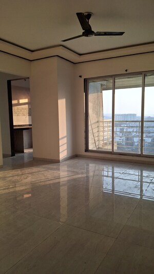 Living Room in 2 BHK Apartment at Radiant Sapphire, Ulwe – for Rent