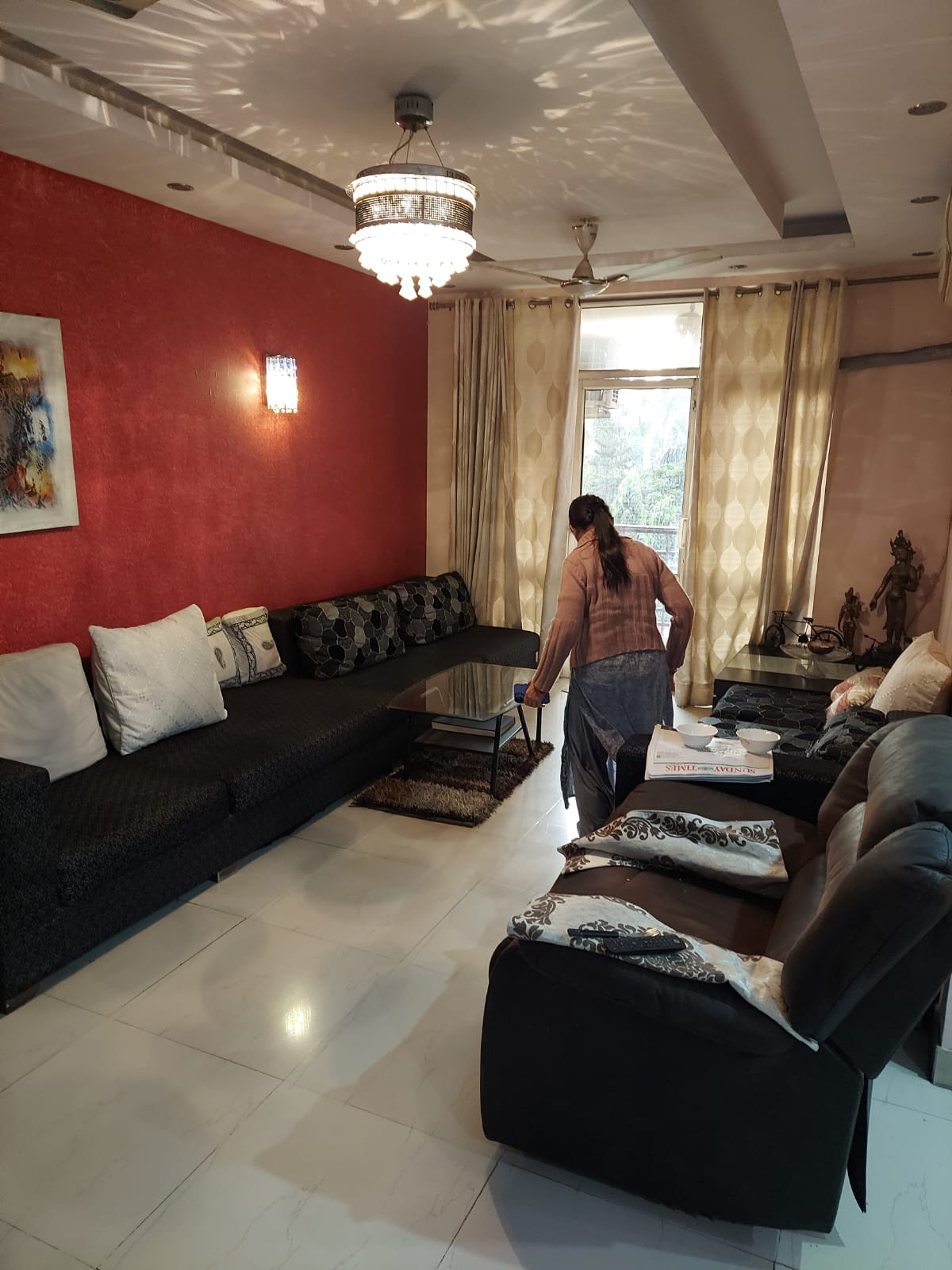 3 BHK + Pooja Room Apartment For Rent in Mapsko Krishna Apra Sapphire
