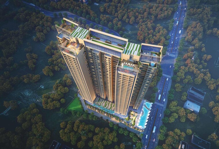 Exterior View, nova-10-elegance 4 Bedroom 1792 Sq.Ft. Apartment In Kharghar Sector 37 Navi Mumbai 9622053