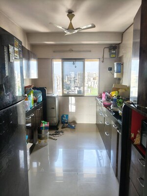 Kitchen in 3 BHK Apartment at Azad Nagar – for Rent