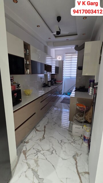 Kitchen in 3 BHK Apartment at NK Sharma Savitry Greens, Lohgarh – for Rent