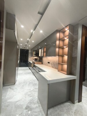 Kitchen in 4 BHK Builder Floor at Sector 55 – for Sale