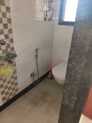 Bathroom in 1 BHK Apartment at Gokul Heaven Apartment, Kandivali East – for Rent