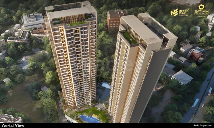 Exterior View, satyam-regents-park 1 Bedroom 423 Sq.Ft. Apartment In Kharghar Navi Mumbai 9622559