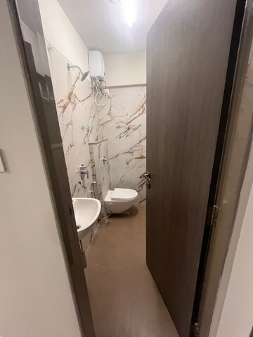 Bathroom in 2 BHK Apartment at Adityaraj Shivraj, Vikhroli East – for Rent