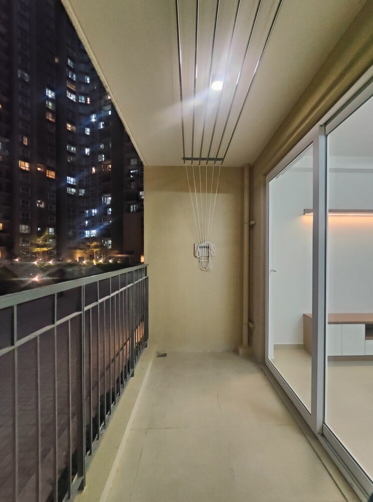 Balcony, bhartiya-nikoo-homes-phase-2 2 Bedroom 1080 Sq.Ft. Apartment In Thanisandra Main Road Bangalore 9622586