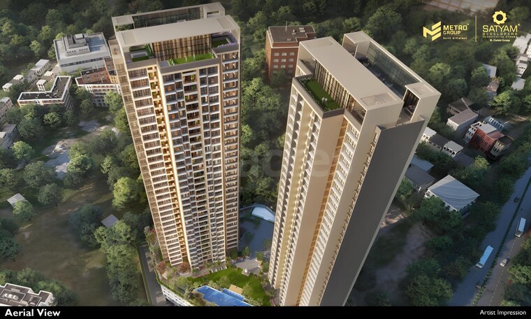 Exterior View, satyam-regents-park 2 Bedroom 552 Sq.Ft. Apartment In Kharghar Navi Mumbai 9622588