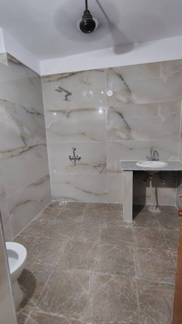 Bathroom in 3 BHK Builder Floor at Saket – for Rent