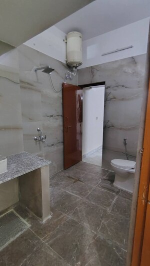 Bathroom in 3 BHK Builder Floor at Saket – for Rent