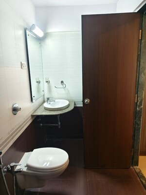 Bathroom in 3 BHK Apartment at L&T Emerald Isle, Powai – for Sale