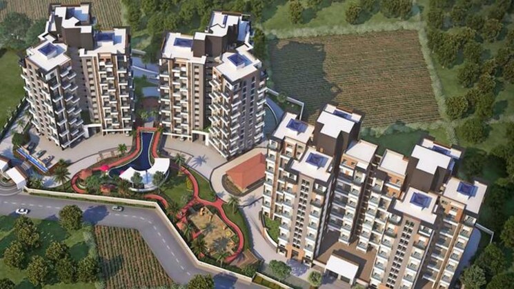 Exterior View, axis-paradigm-whistling-meadows 3 Bedroom 1500 Sq.Ft. Apartment In Paud Road Pune 9622589
