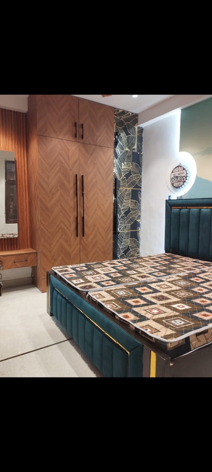 Bedroom, kanha-apartments-indirapuram 2 Bedroom 950 Sq.Ft. Builder Floor In Shakti Khand 2 Ghaziabad 9622644