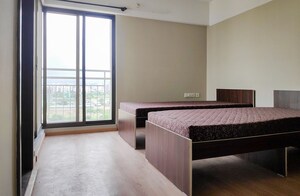 Bedroom in 2 BHK Apartment at Kohinoor Courtyard One, Wakad – for Rent