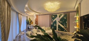 Living Room in 3 BHK Apartment at Lodha The World Towers World One Tier 2, Worli – for Sale