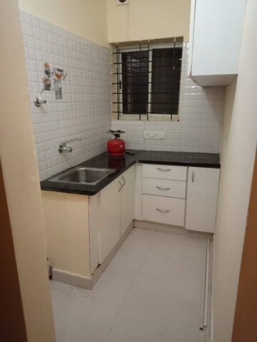 Kitchen in 2 BHK Builder Floor at Miracle Apartments, Btm Layout – for Rent