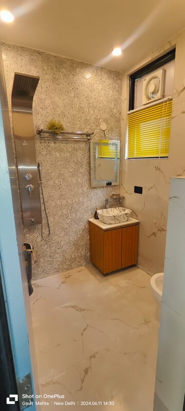 Bathroom in 3 BHK Builder Floor at Saket – for Sale