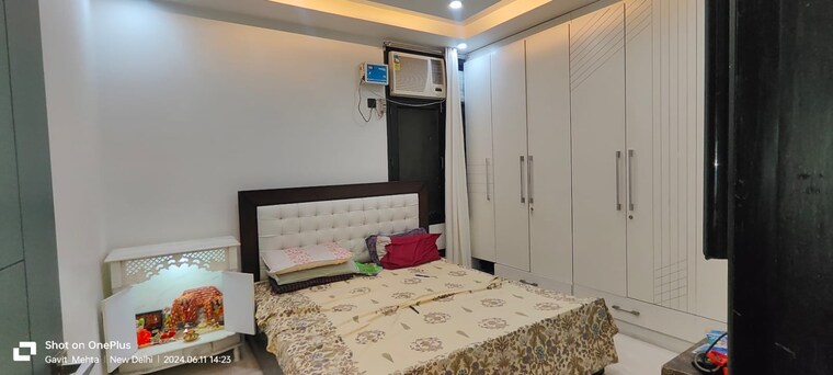 Bedroom, saket 3 Bedroom 1450 Sq.Ft. Builder Floor In Saket Delhi 9622730