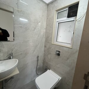 Bathroom in 3 BHK Apartment at Shraddha Elite, Poisar – for Sale