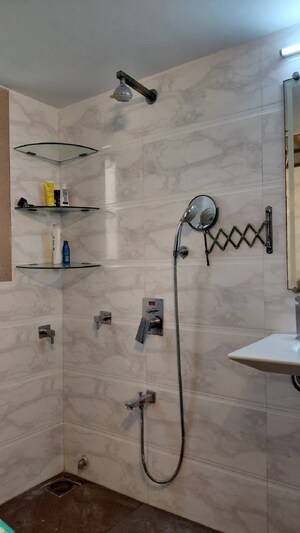 Bathroom in 2 BHK Apartment at Bandra West – for Rent