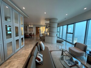 Living Room in 3 BHK Apartment at Peninsula Chambers, Lower Parel – for Sale