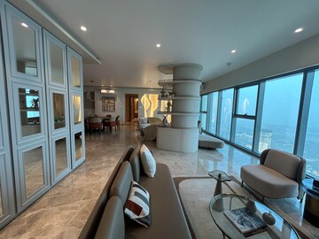 Living Room in 3 BHK Apartment at Peninsula Chambers, Lower Parel – for Sale