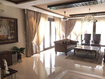 Living Room in 4 BHK Apartment at Orchid View, Sadashiva Nagar – for Rent