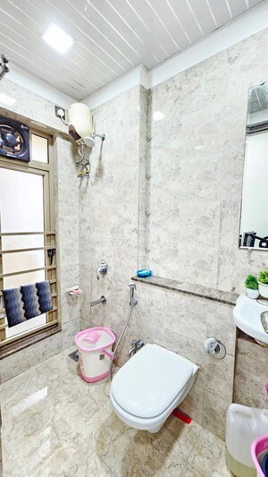 Bathroom in 2.5 BHK Apartment at Andheri East – for Sale