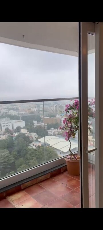 Balcony in 3 BHK Apartment at Prestige North Point, Kammanahalli – for Sale