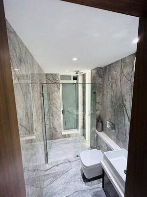 Attached Bathroom in 3 BHK Apartment at Rustomjee Crown, Prabhadevi – for Sale