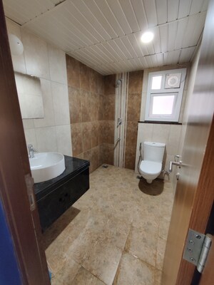 Bathroom in 3.5 BHK Apartment at Prestige High Fields, Gachibowli – for Rent