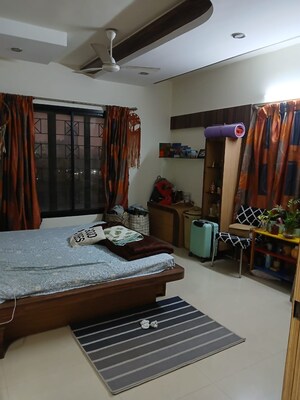 Bedroom in 2 BHK Apartment at Shreeji Paradise, Aundh – for Rent