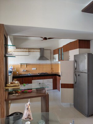 Kitchen in 2 BHK Apartment at Shreeji Paradise, Aundh – for Rent