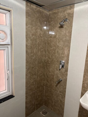 Bathroom in 3 BHK Apartment at SMR Vinay Iconia Hyderabad, Kondapur – for Rent