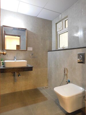 Bathroom in 3 BHK Apartment at SMR Vinay Iconia Hyderabad, Kondapur – for Rent