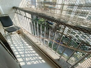 Balcony in 2 BHK Apartment at Om Prabhu Manohar CHS, Seawoods Sector 50 – for Rent