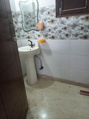 Bathroom in 2 BHK Builder Floor at Gagan Vihar – for Rent