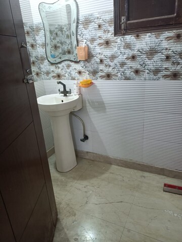 Bathroom in 2 BHK Builder Floor at Gagan Vihar – for Rent