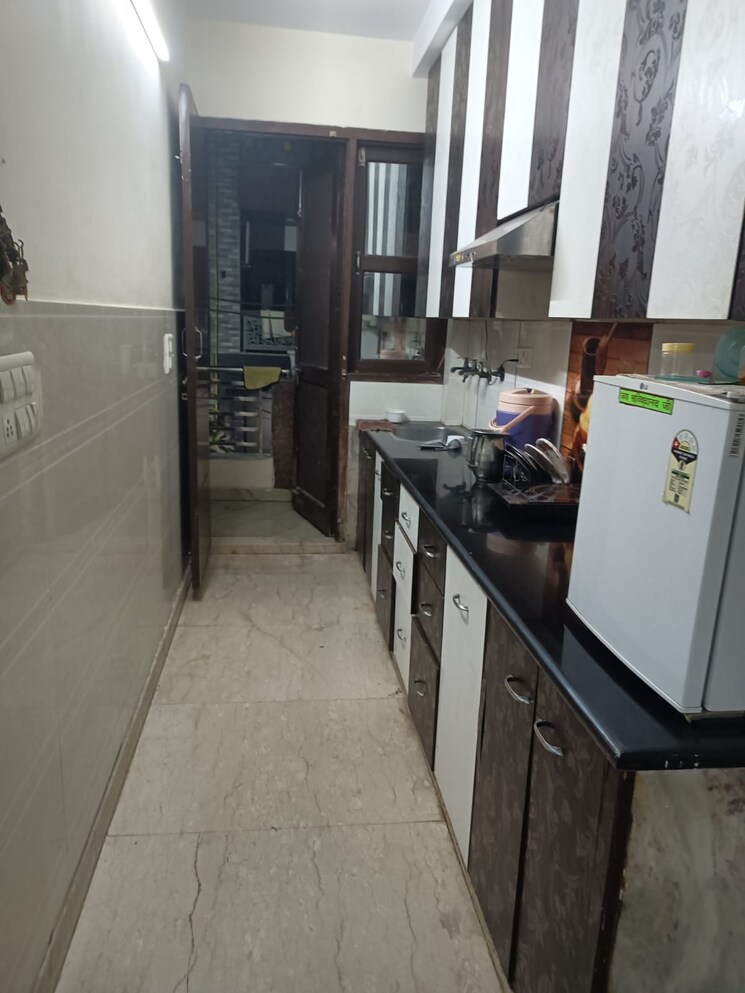 Kitchen, gagan vihar 2 Bedroom 1000 Sq.Ft. Builder Floor In Gagan Vihar Delhi 9622917