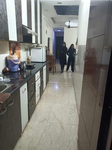 Kitchen in 2 BHK Builder Floor at Gagan Vihar – for Rent