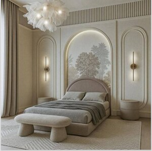 Bathroom in 3 BHK Apartment at Chattarpur – for Sale