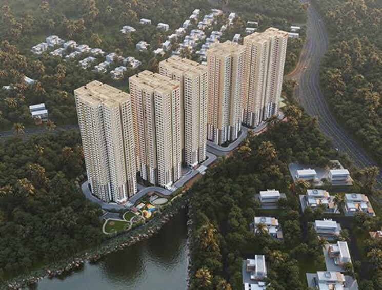 Exterior View, rajapushpa-pristinia 3 Bedroom 1730 Sq.Ft. Apartment In Kokapet Hyderabad 9622962